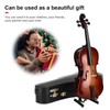 Cello, Miniature Wooden Cello Model Tiny Violin Mini Violin Clear