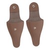 Healeved 8pcs Pu Leather Cuticle Scissors Protectors Set Nail Scissors