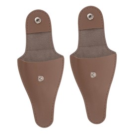 Healeved 8pcs Pu Leather Cuticle Scissors Protectors Set Nail Scissors Covers for Manicure and Pedicure Lightweight and Stylish Design Deep for Men and Women