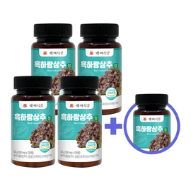 (4+1) Heukharang lettuce powder 100 tablets 5 / (4+1) 흑하랑 상추정 상추분말 100정 5개
