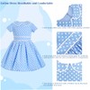 Leadtex Girl's Vintage Audrey Roakabilly Dress 1950s Retro Party A-Line