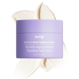 WNP Crema de retinol 10  penetracin profunda, suave antienvejecimiento para pieles sensibles, suavizado de arrugas y reparacin de barreras para el... 