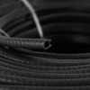 3/8"x 1/2"-U Shape Seal Edge Strip Trim with Metal-Fit Gap