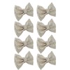 8pcs Bow Shoe Clips Detachable Bowknot Shoe Buckle Decorative Removable