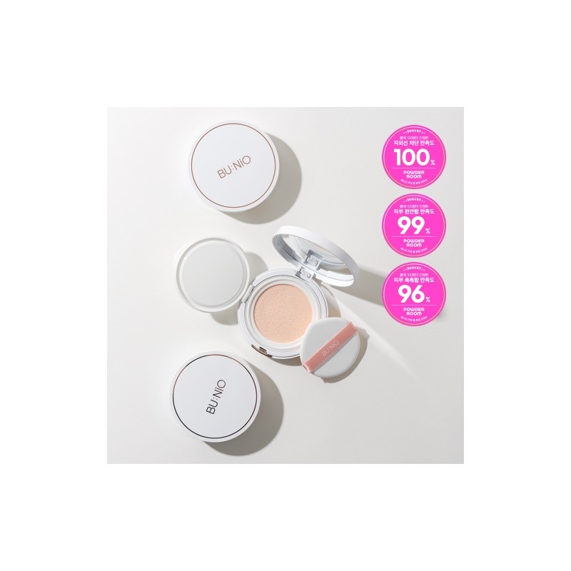 Cosmecca Korea Beunio Calming Cool Tone-up Sun Cushion 25g /