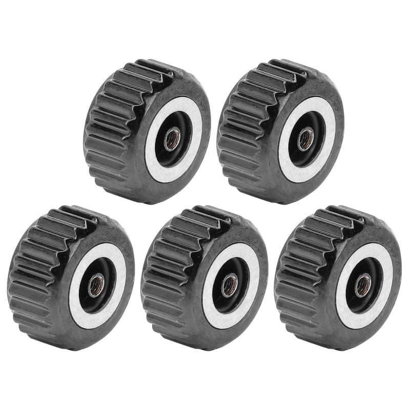 5pcs Professional Watch Head Steel Watch Crown Repairing Parts Replacement