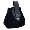 HiiFeuer Medieval Faux Leather Drawstring Bag Medieval Portable Coin Purse