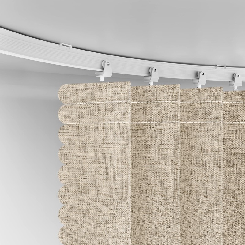 AJAZZ 100% Blackout Curtains for Sliding Glass Doors, Extra Wide
