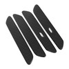 Car Exterior Side Door Handle Cover Trim Sticker Carbon Fiber