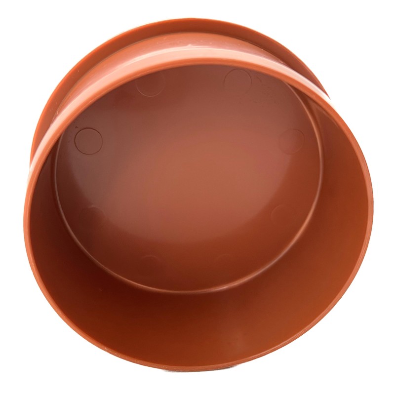 KG Socket Plug DN 200 PVC-U Duct Pipe System |