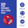 Koolpak Luxury Hot & Cold Reusable Pack Round - Dia