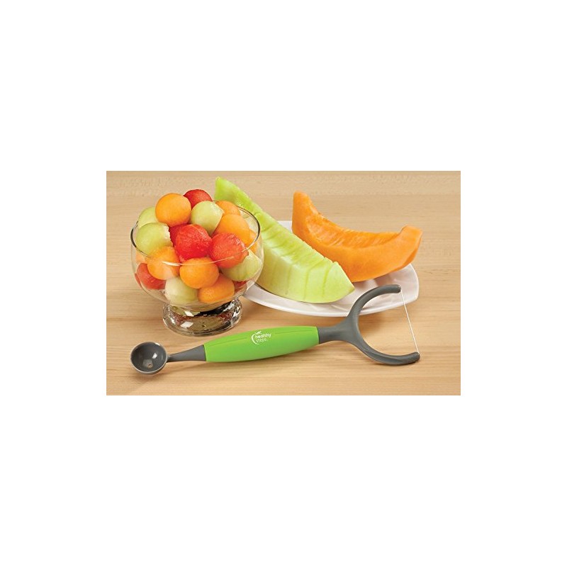 Jokari 229964 - Melon Tool Multi-Use - Easily Removes Rinds,