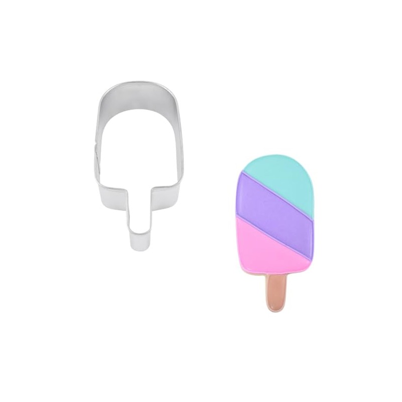 R&M Popsicle 3.75" Cookie Cutter Stainless Steel