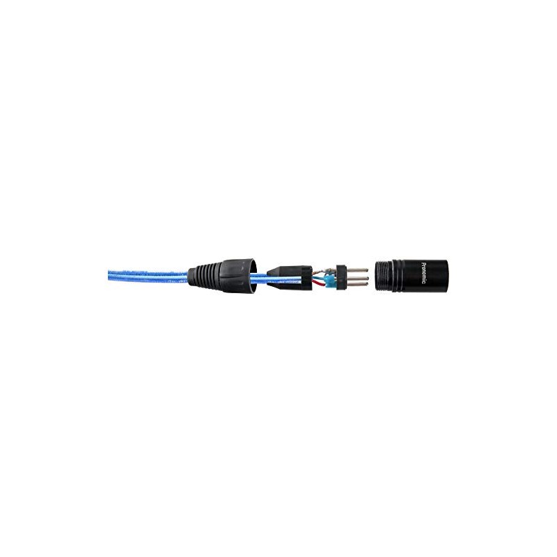 Pronomic Stage XFXM-Blue-5 Microphone Cable XLR Metallic Blue 5 m