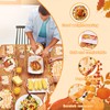 100 Pieces Thanksgiving Turkey Tableware Set Party Supplies – Happy