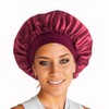 Satin Hat Sleep Silk Round Fabric Protect Hair Comfort Hair
