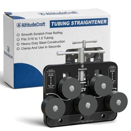 AltitudeCraft Tubing Straightener, Brake Line Straightener, Tube Straightener for 3/16" - 1.0" Diameters, Fuel Line, Soft Aluminum, and Copper Tubing