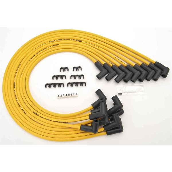 JEGS 40227 8.5mm Yellow Ultra Pow'r Wires