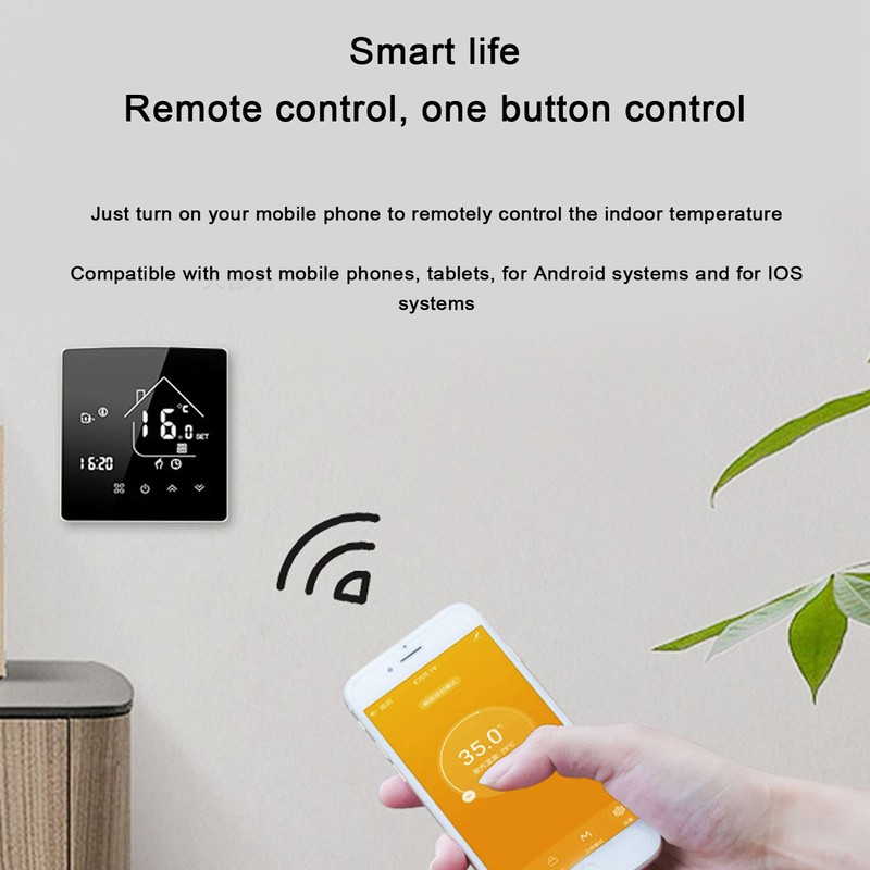 WiFi Smart Thermostat 7 Day Programmable Thermostat with APP Voice