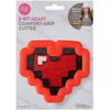 Wilton 2310-3726 8-Bit Heart Cookie Cutter