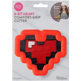Wilton 2310-3726 8-Bit Heart Cookie Cutter