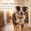 kcrygogo Brass Bell for Medium/Large Dogs Loud & Clear Bells