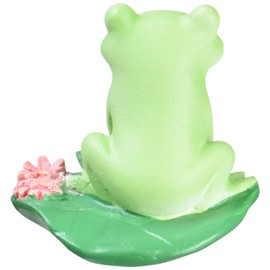 Daikai Copeau Mini Size Frog Sitting 71449 Width 1.8 x Depth 1.3 x Height 1.4 inches (4.5 x 3.4 x 3.5 cm)