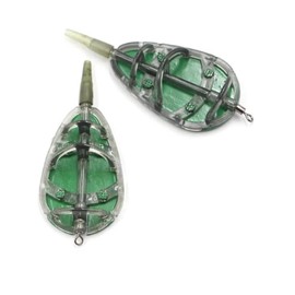 2x Inline Flat Method Feeders for Carp and Coarse Fishing 20g or 30g (2x 30g)