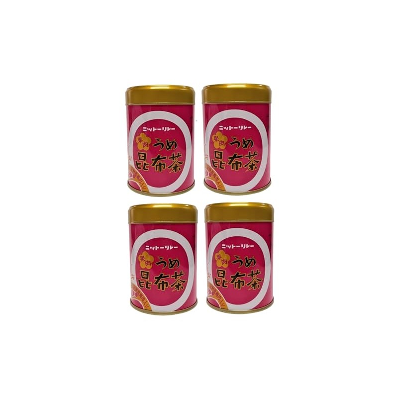 Nitto Foods Industry Fruit Plum Kelp Tea, 2.1 oz (60