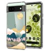 Unov Case Compatible with Pixel 6a Case Clear Transparent Slim