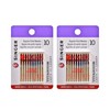 Singer Titanium Universal Regular Point Machine Needles for Woven Fabric,
