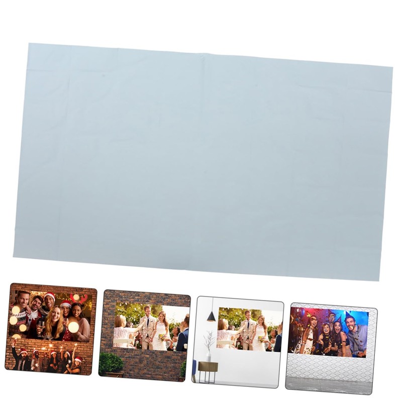 Mipcase Portable Foldable Anti-Light Projector Screen Cloth for Home Theater