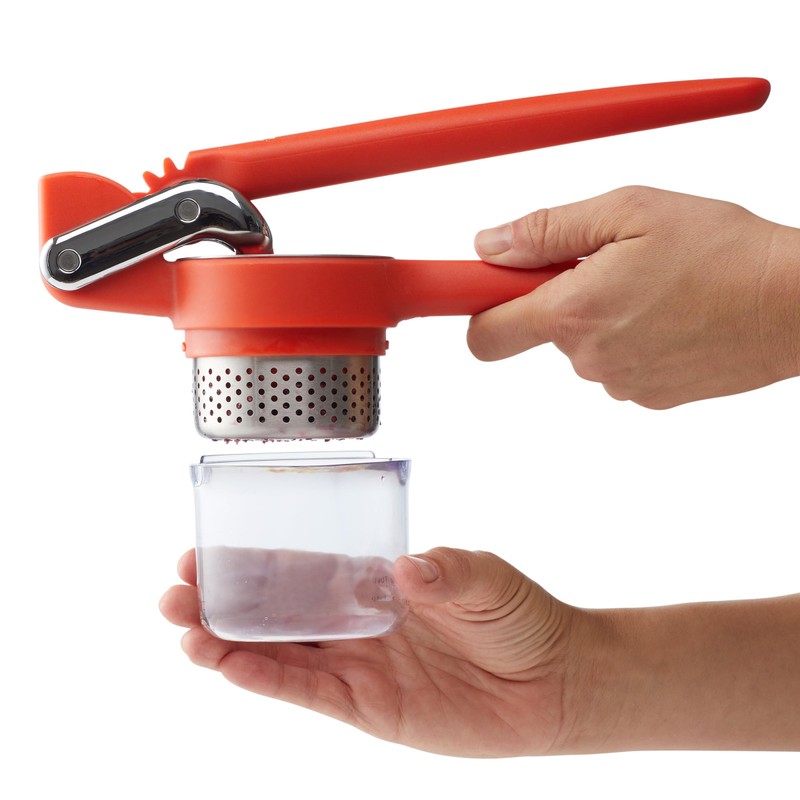 Chef'n FreshForce Hand Press Juicer Pomegranate Watermelon Stone Fruit Juice