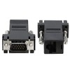 VIMVIP VGA RGB 15pin Male Extender To Lan Cat5 Cat5e