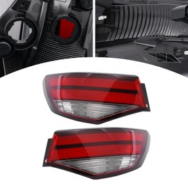 Halogen Tail Light Assembly, Brake Rear Lamp, For Nissan Sentra 2020-2022 Taillamp 265556LB0A, 265506LB0A (Driver+Passenger Side Taillight)
