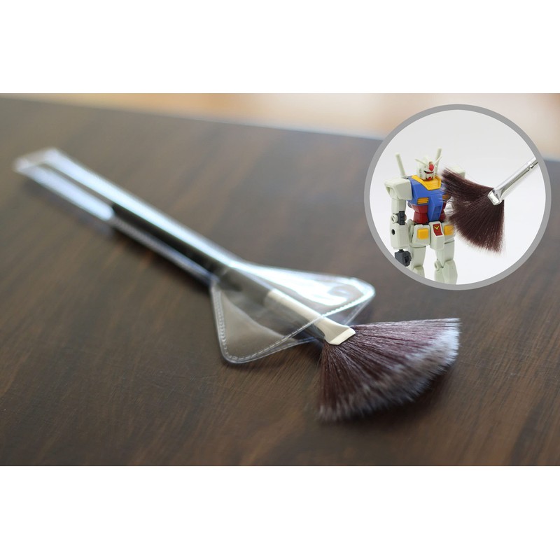Sanhana Plastic Model Cleaning Brush, 6.9 inches (175 mm), Double