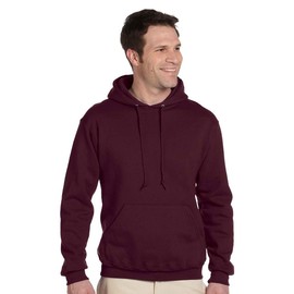 Jerzees Super Sweats NuBlend Pullover Hooded Sweatshirt Black