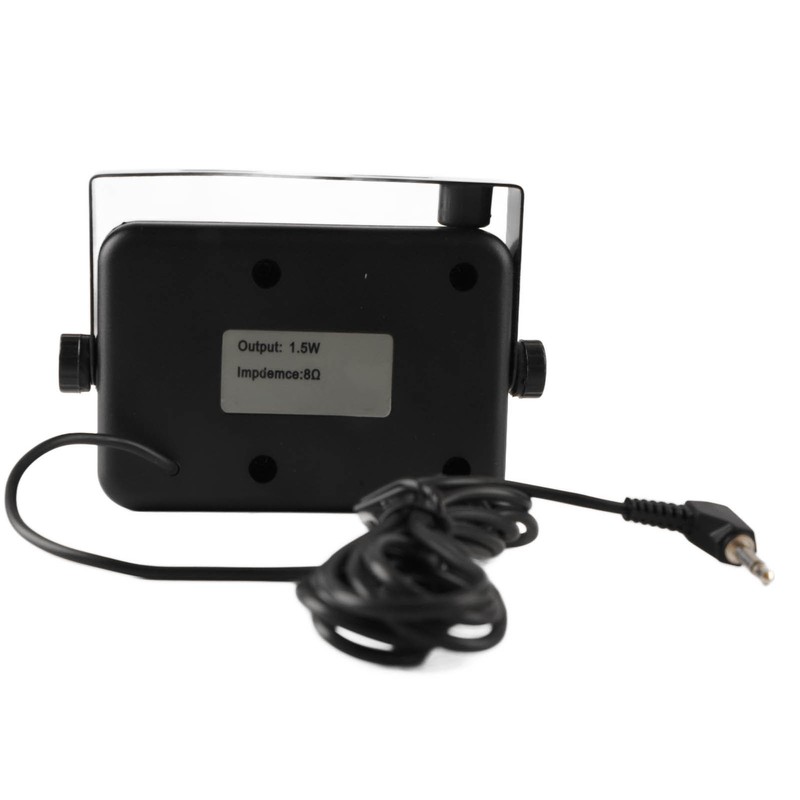 External Speaker Black 8Ω Better Sound Quality Reliable Rugged High