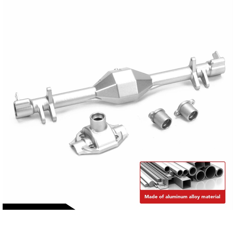 RC Rear Axle Housing Assembly Aluminum Alloy Axle Housing Set