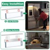 HIBOITEC Under Cabinet Lighting 30 LEDs Motion Sensor Closet Light,