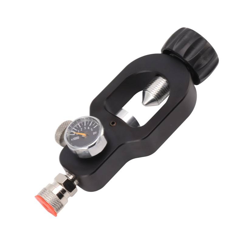 CO2 Cylinder Valve Tank Refill Adapter Good Sealing Leakage Proof