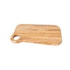 Lipper International Olive Wood Cutting and Serving Board with Rounded