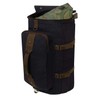 Rothco Convertible Canvas Duffle/Backpack - 19 Inches, Black/Brown