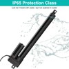 JQDML 24V 12 Inch Stroke Linear Actuator Heavy Duty 660lbs/3000N