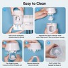 TuCao Wall Mounted Toothbrush Holder with Automatic Toothpaste Dispenser, No