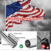 Heavy Duty Ground Flag Pole Kit with 3x5 US Flag