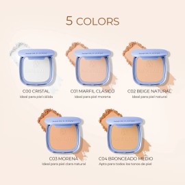 Sace Lady Base De Maquillaje Polvo Mate Control Brillo Fbs30