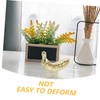 VICASKY Reflective Disco Banana Ornament Retro Decorative Fruit Figurine for
