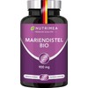 Mariendistel BIO Kapseln | Reines Mariendistel-Extrakt 100% BIO OHNE Zusätze