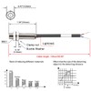 Heschen PR08-1.5DO Inductive Proximity Sensor Cylindrical Type DC 12-24V 2-Wire